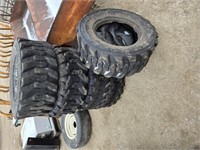Skid Loader Tires with Tubes