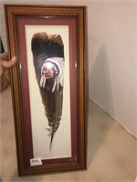 Indian framed picture