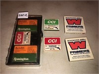 winchester primers,CCi, Remington