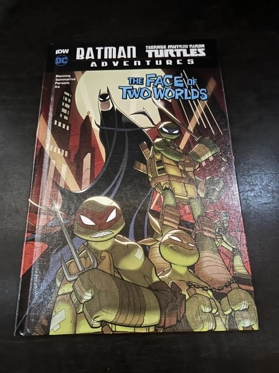 Batman & TMNT - The Face of Two Worlds Comic