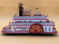 Department 56 High Rollers Riverboat Casino Light