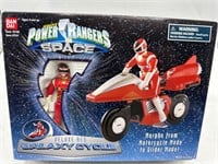Power rangers space deluxe red galaxy cycle