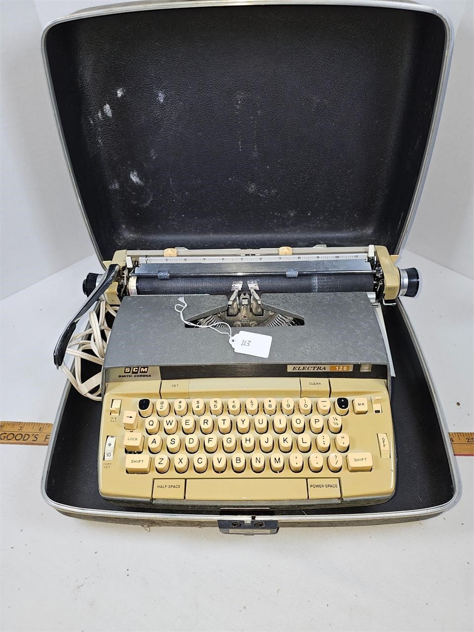 Electric Typewriter Model Electra 120