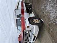Chevy C60 Grain Truck with Roll Up Tarp
