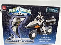 Power rangers space deluxe black galaxy cycle
