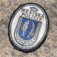 VINTAGE MESTSKA LITOVEL POLICE PATCH