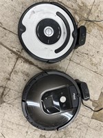 2 iRobot Roomba Vacuum Cleaners w/ Chargers