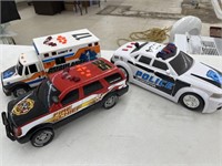 Toy Ambulance / Police / Fire Rescue