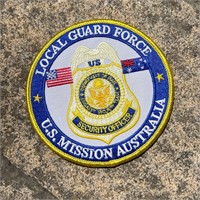 US MISSION AUSTRALIA LOCAL GUARD FORCE PATCH