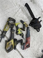 Ryobi Battery Tools / Stihl Chainsaw (fire damage)