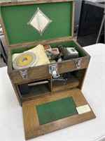 Vintage Radius Grinding Wheel Dresser w/ Case