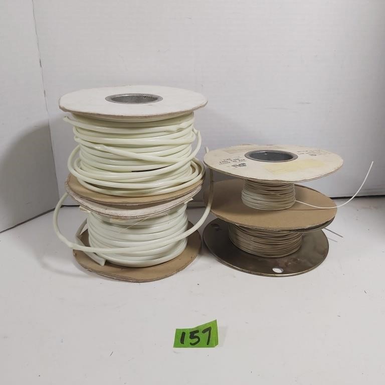 Rolls of insulated wire sleeving