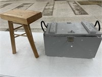 Wooden Box / Wooden Stool