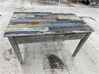 Vintage 3’x4’ Wooden Farm Table