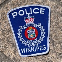 WINNIPEG, CANADA POLICE SHOULDER PATCH