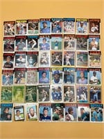 Set Of Baseball Trading Cards