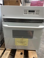 GE 24 in. Single Electric Wall Oven Self-Cleaning