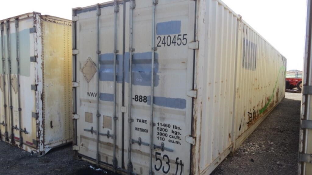 2013 53Ft Highcube Steel Storage Container