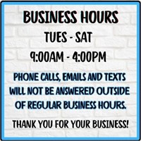 BUSINESS HOURS
