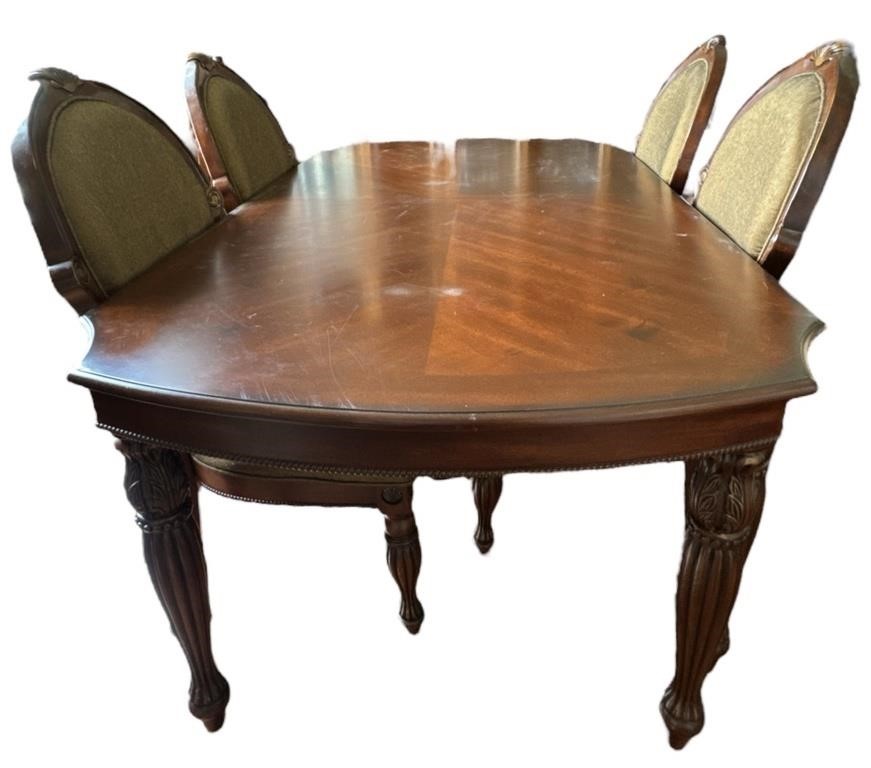 Elegant Solid Wood Dining Table