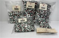 (5) ASSORTED HOLLY LINERS