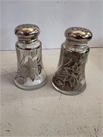 Silver City Sterling overlay salt and pepper