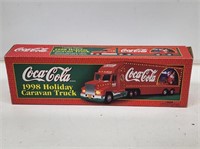 NIB 1998 Coca-Cola Holiday Caravan Truck