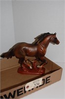 9.5" Blue Ribbon Ranch Horse W/ Stand-Matte Finish