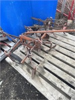 Pair of small garden cultivators