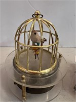Music box bird cage