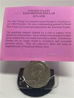 United States Eisenhower Dollar 1974