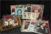 George, Time, & Life Magazines