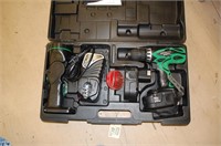 Hitachi DS 180VF3 Drill & Flashlight W/ Case