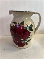 Vintage Ceramic Apple Pitcher