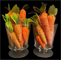 Jute Carrot Centerpieces