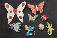 Misc Butterfly & Bug Pins