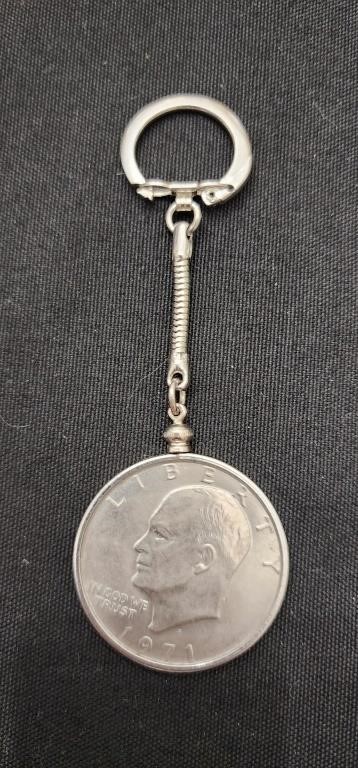 1971 Dollar Keychain