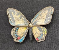 Vntg Ruby Lane Butterfly Pin/Brooch