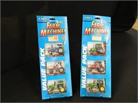 ERTL Farm Machine Die Cast Model Tractor Sets