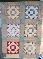 Beige Colored Quilt