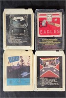 4pc 8 Track Tapes