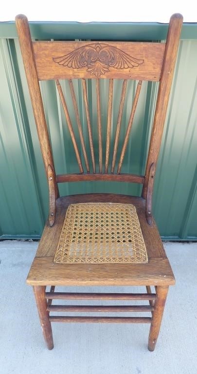 1936 Caned Bottom Side Chair