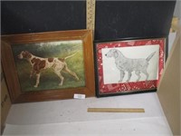 Hunting dog picture/ dog drawing