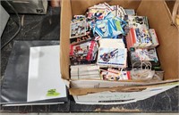 Bundle of Hockey Cards & binder with card sleeves