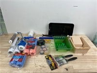 Paint supply/tool lot