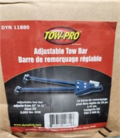 Adjustable Tow Bar. Adjusts from 26" to 41",