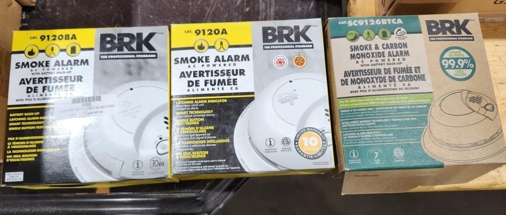 Smoke alarm bundle. Smoke & Carbon monoxide