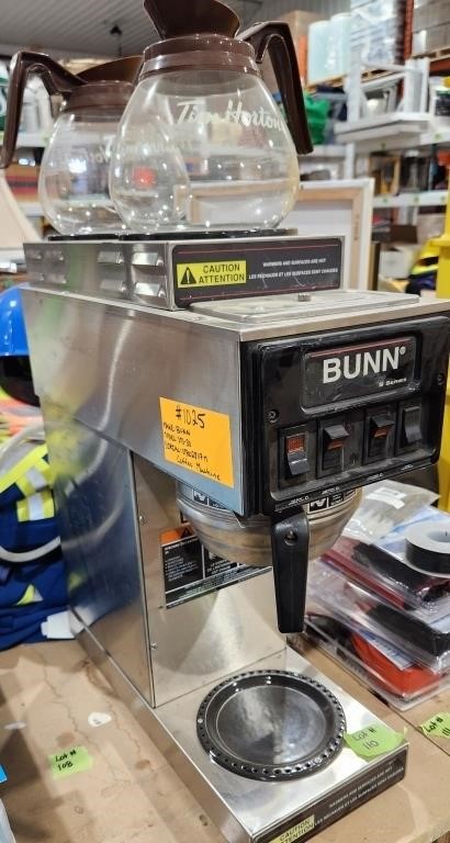 BUNN S series coffe maker model # STS-30