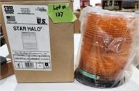 258H8TAL-A 10-30VDC Amber Halo LED light