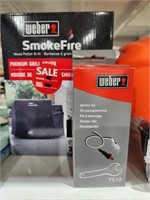 Weber pellet grill cover & Igniter kit